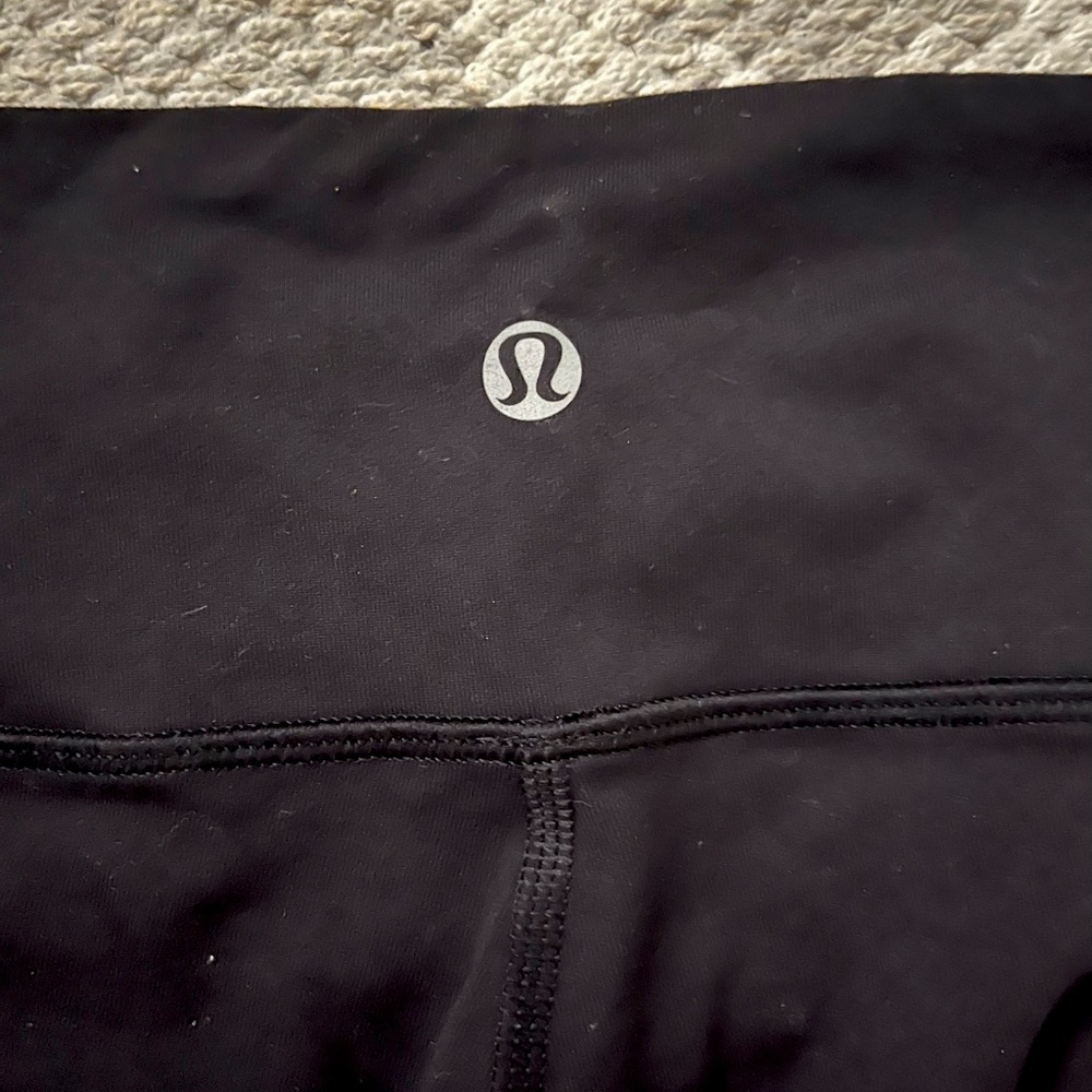 Lululemon black leggings full length